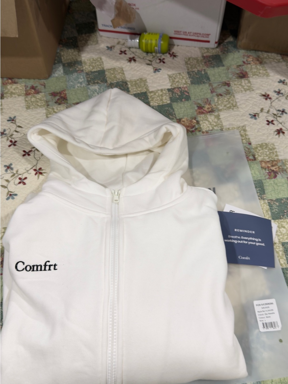 Cloud Zip Hoodie – Mega snow